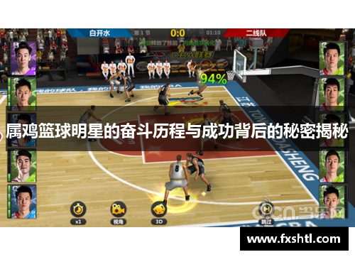 属鸡篮球明星的奋斗历程与成功背后的秘密揭秘